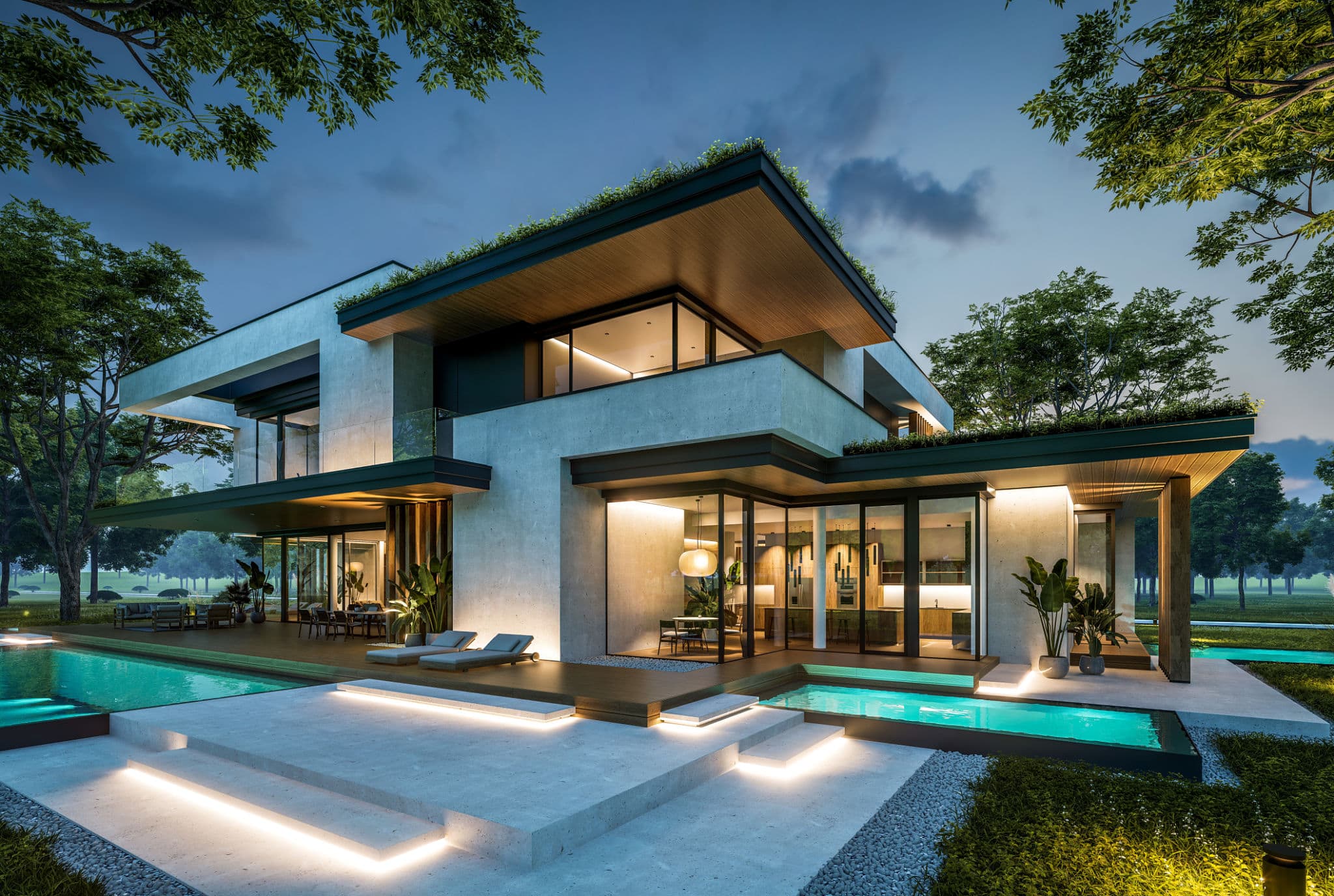 Villa moderna immobile di pregio